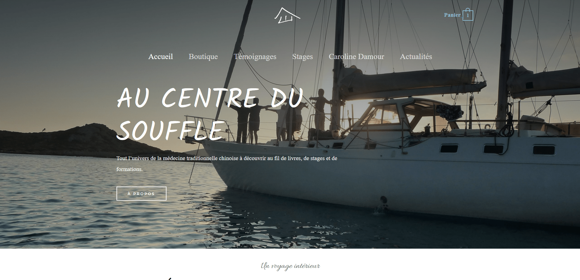 potefolio site centre du souffle