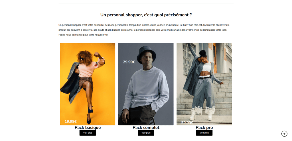 Création site boutique Pharao