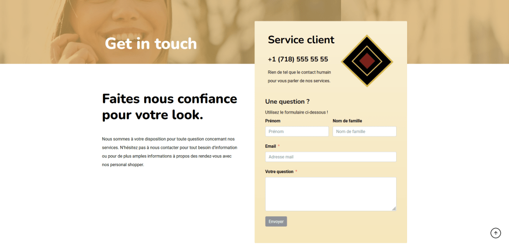 Création site boutique Pharao