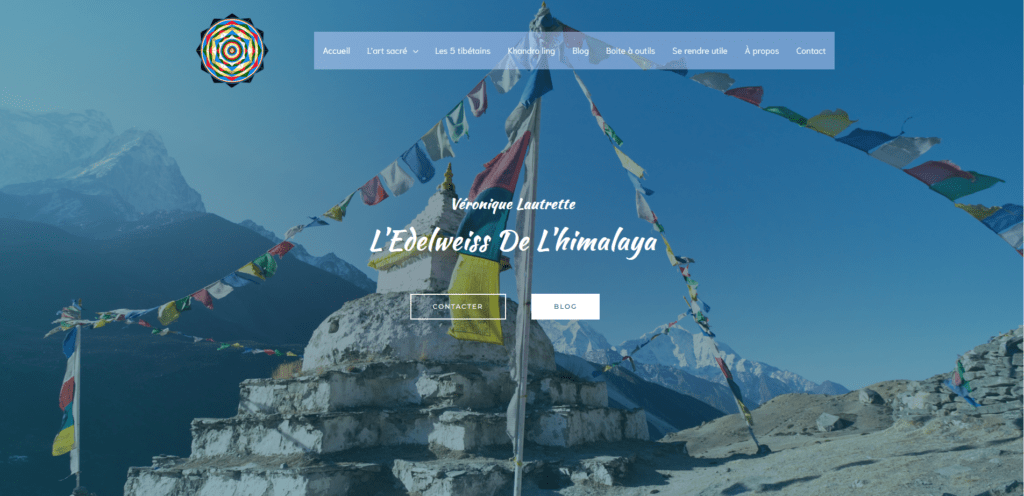 potefolio Site l'Edelweiss de l'himalaya