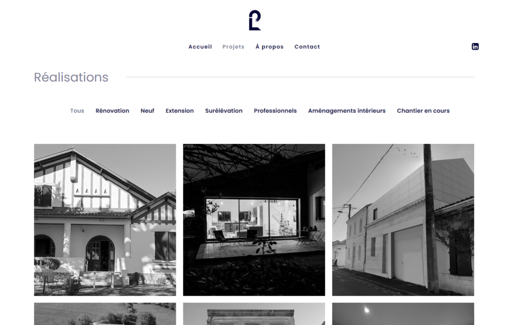 site web d'architecte Vincent Le Pendeven