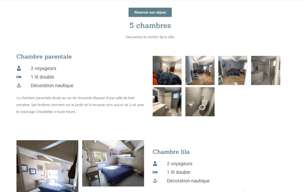 site de location saisonnière cap ferret