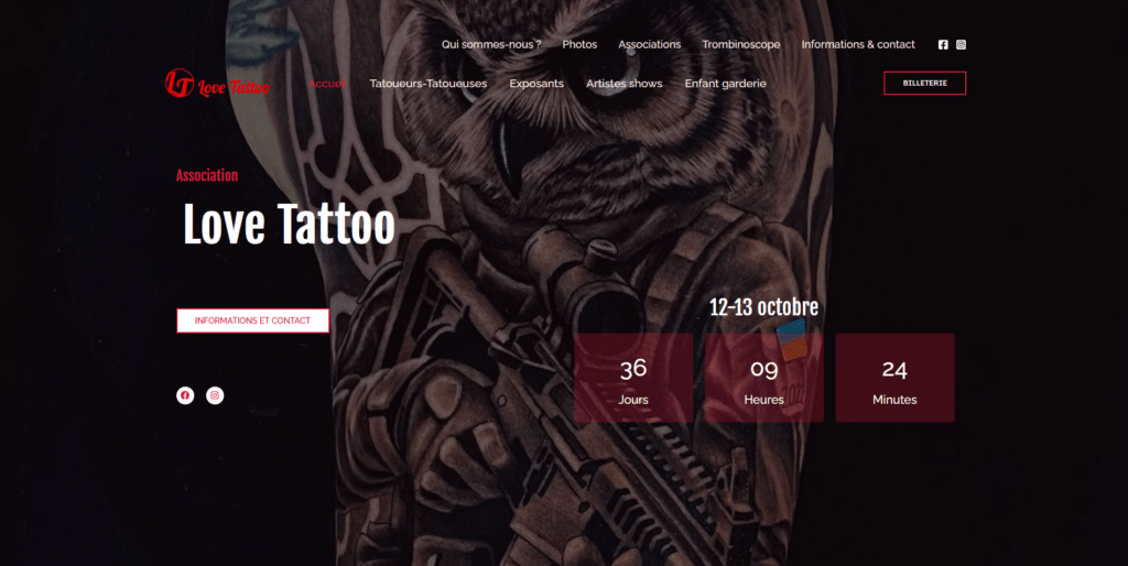 refonte site web bordeaux love tattoo