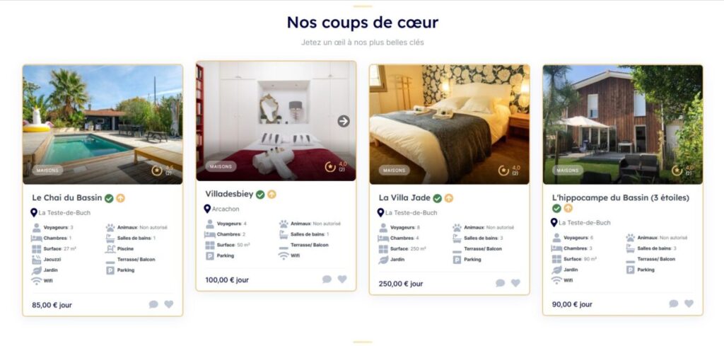 site web de conciergerie site web Bordeaux