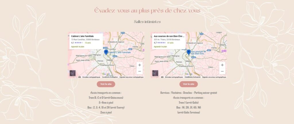 conception site de danse intuitive
